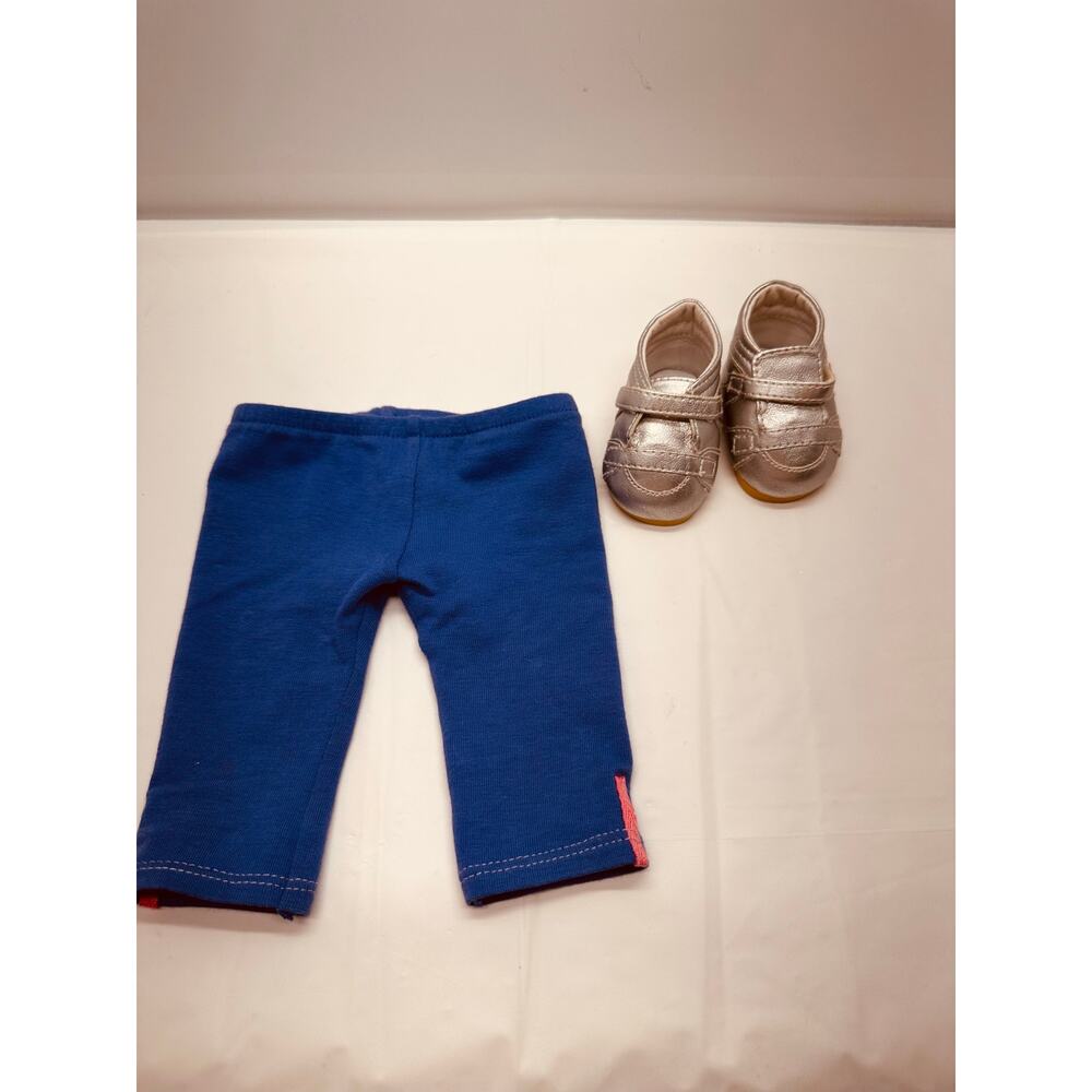 American Girl Doll Recess Ready Outfit Capris and Shoes ONLY